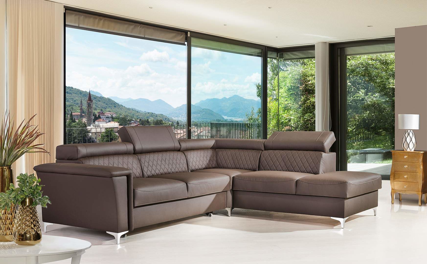 Kožená sedací souprava GARY 1