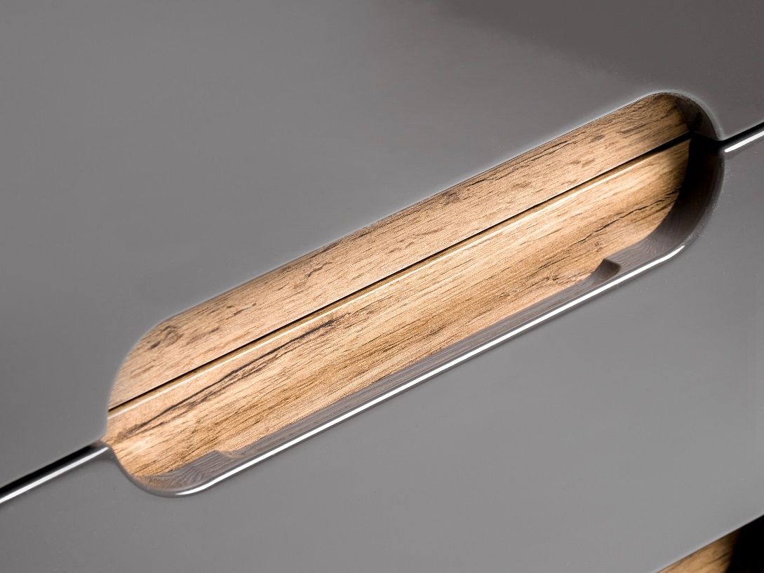 Koupelnová skříňka BALLI GREY 821 - pod umyvadlo 80