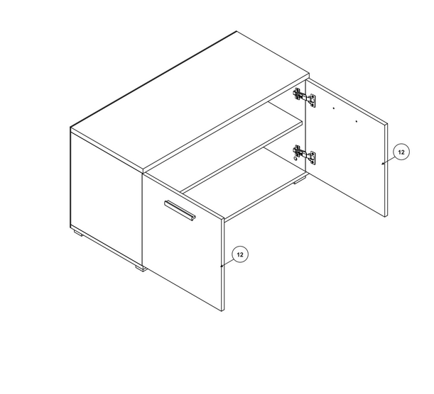 Předsíňová stěna HITT