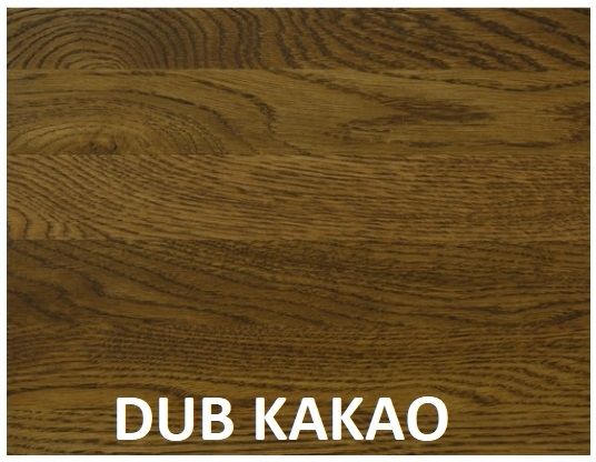 Manželská postel z masivu LK291 dub