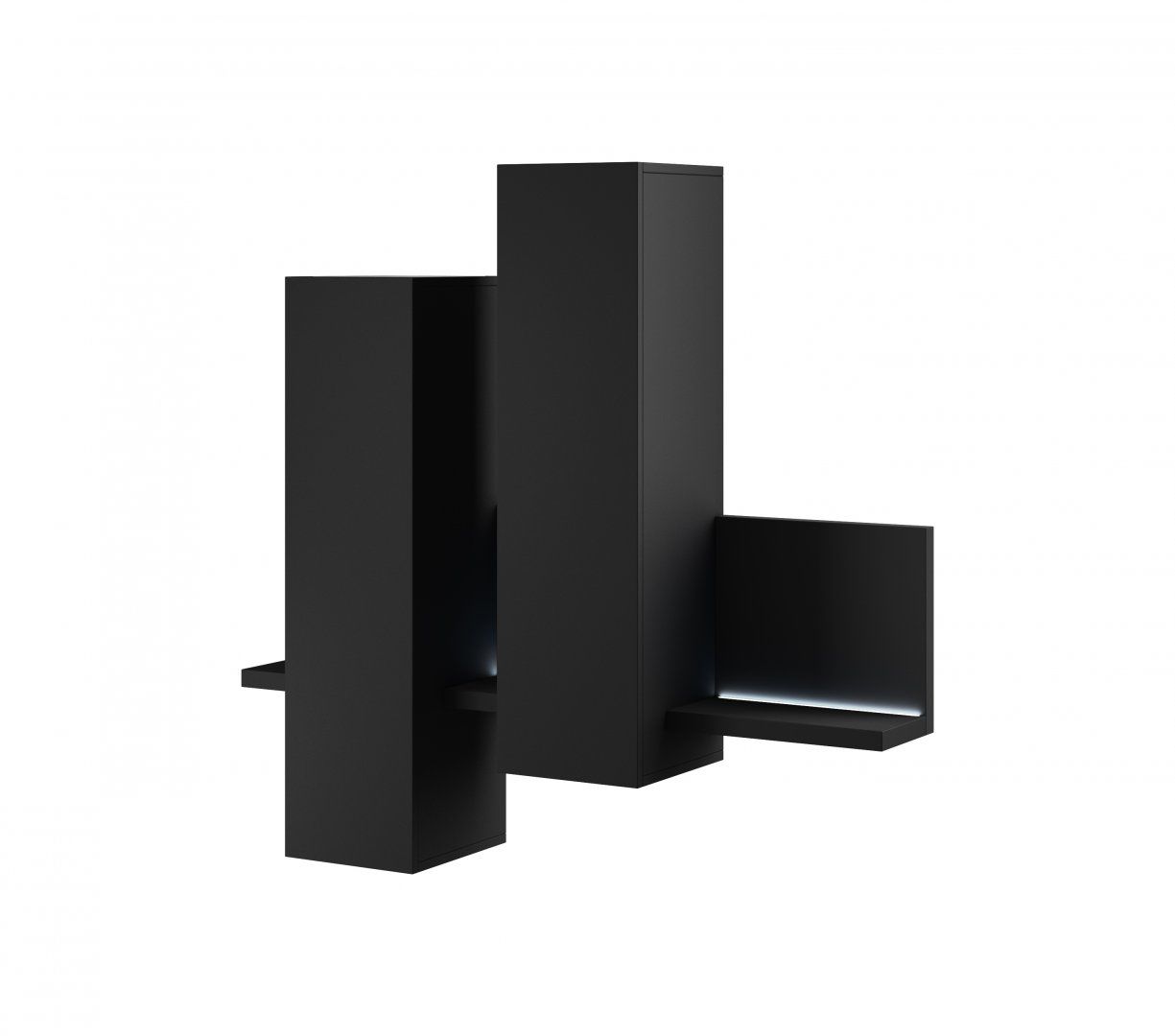 Obývací sestava BOTA Černá supermat