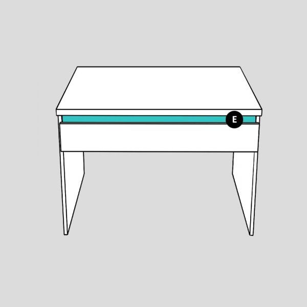 Konferenční stolek REA AMY 22/90