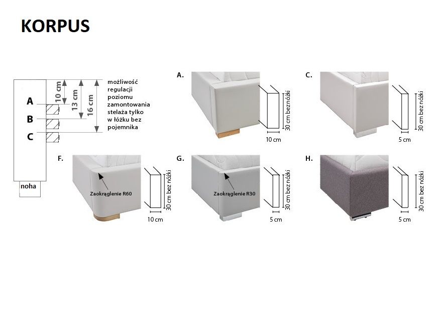 Manželská postel MINI-MAX 2101