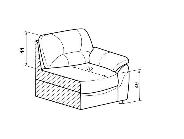 Kožená sedací souprava BALTIKA 3