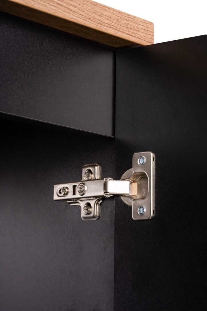 Koupelnová skříňka NOVA ČERNÁ 83-27 Q - závěsná