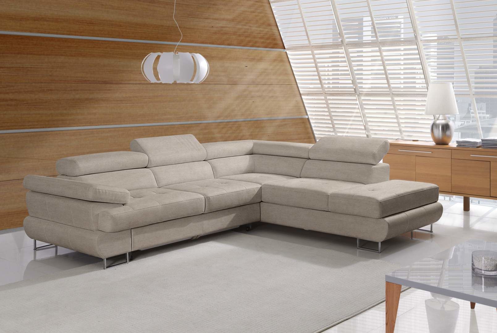 Kožená sedací souprava LUTTON