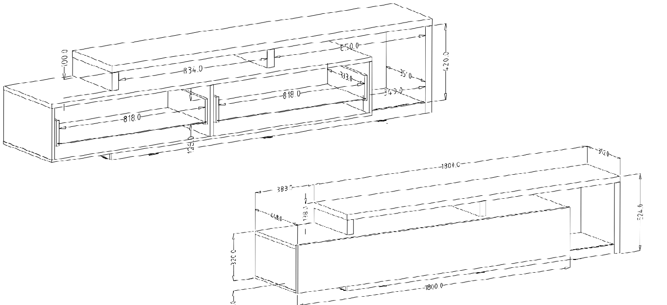 Obývací sestava BOTA Appenzellský smrk - šedá Matera