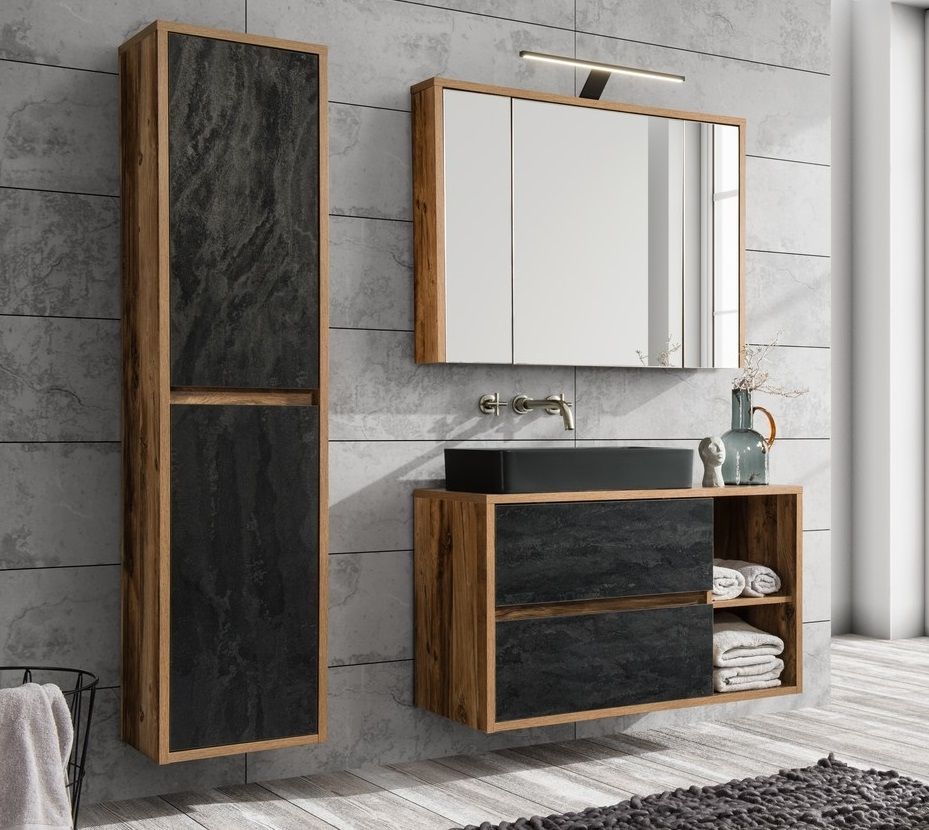 Koupelnová skříňka HEMPTON 800 - vysoká