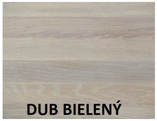 Manželská postel z masivu LK291 dub