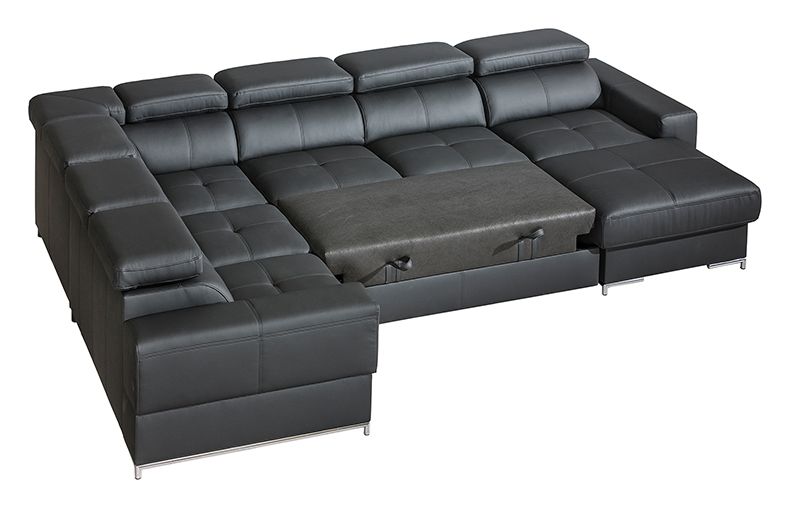 Kožená sedací souprava BAZZALT do U 2