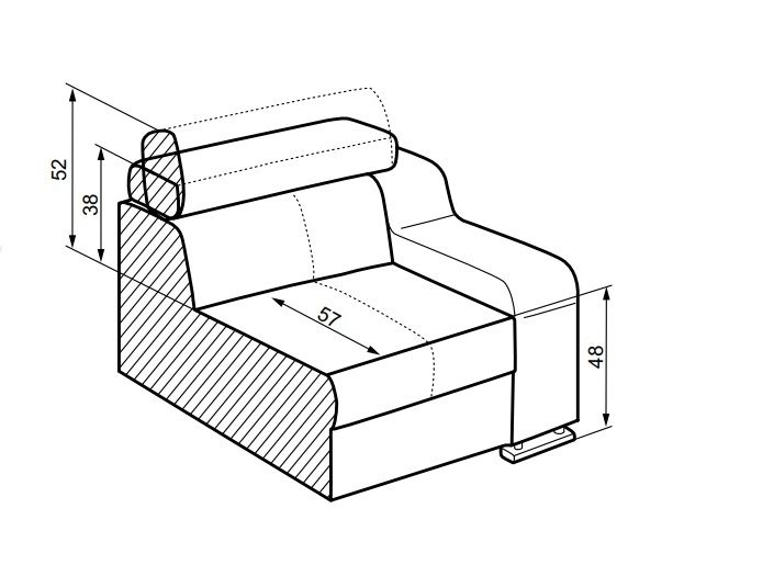 Kožená sedací souprava OSCAR 3+2