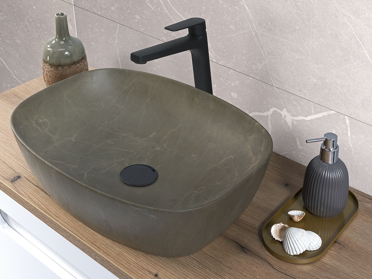 Koupelnová skříňka ADELLE BÍLÁ 82-80 - pod umyvadlo 80 + poličky 81 01