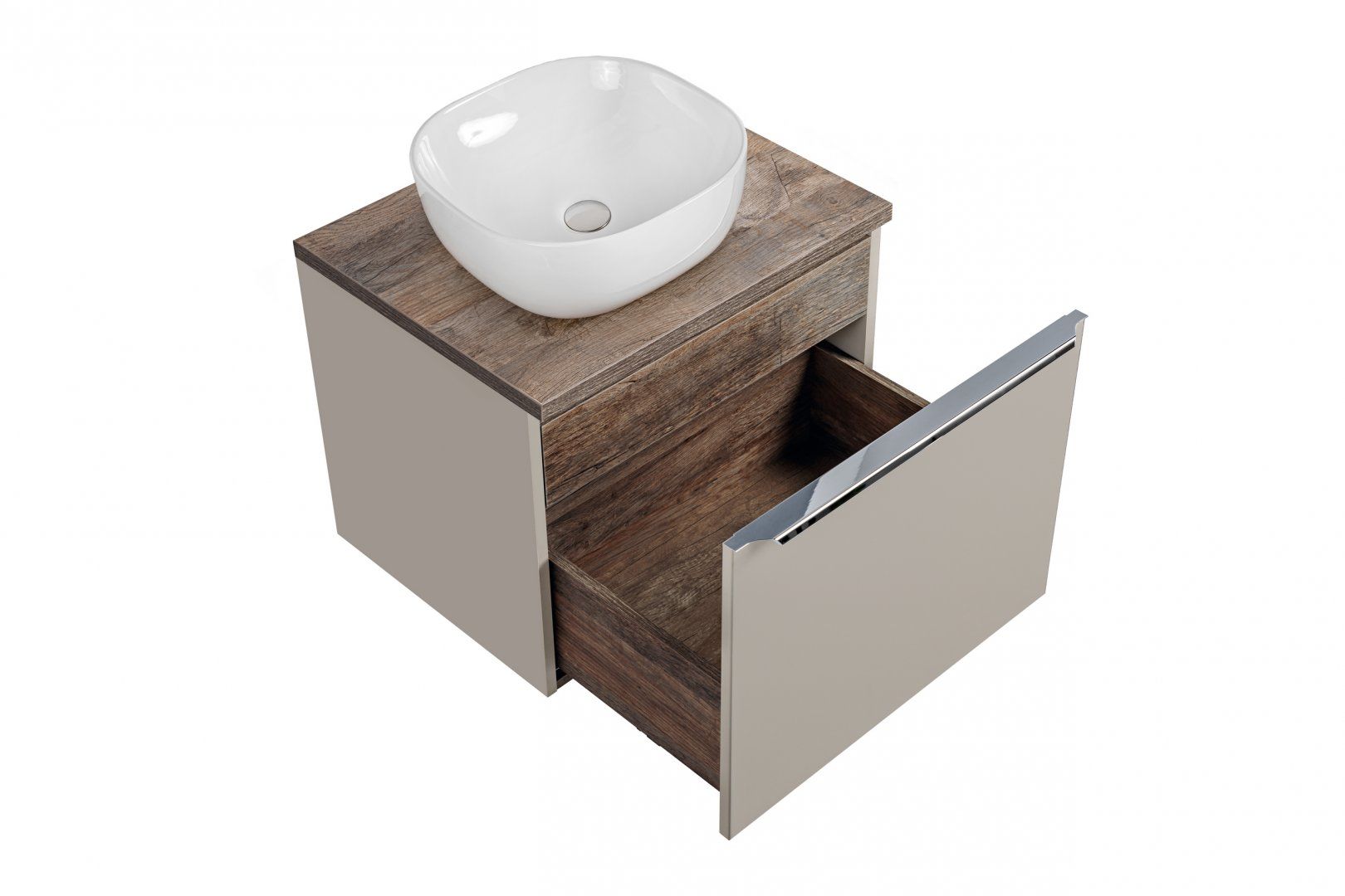 Koupelnová skříňka SANTA FEE ŠEDÁ 82-60 - pod umyvadlo 60