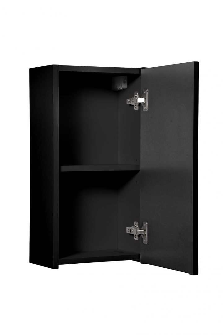 Koupelnová skříňka NOVA ČERNÁ  83-30 1D - závěsná