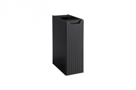 Koupelnová skříňka NOVA ČERNÁ 81-20 1D - závěsná spodní