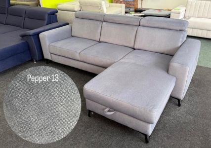 Sedací souprava ASPEN I pravý roh látka PEPPER 13