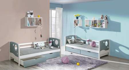 Dětská postel s úložným prostorem KEWIN 1